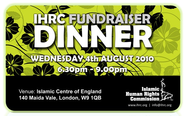 IHRC dinner