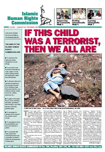 IHRC Newsletter 2006