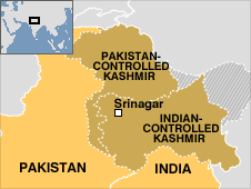 kashmir map