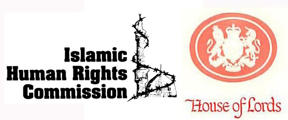 IHRC logo and House of Lords