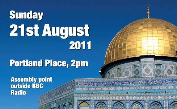 Annual Al-Quds March 2011