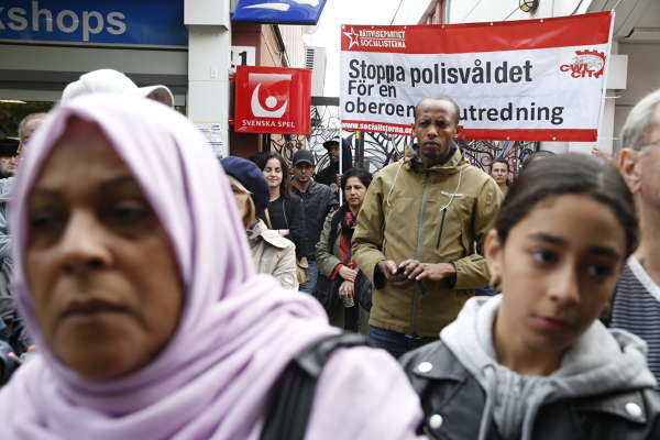 Protests against the killing by police