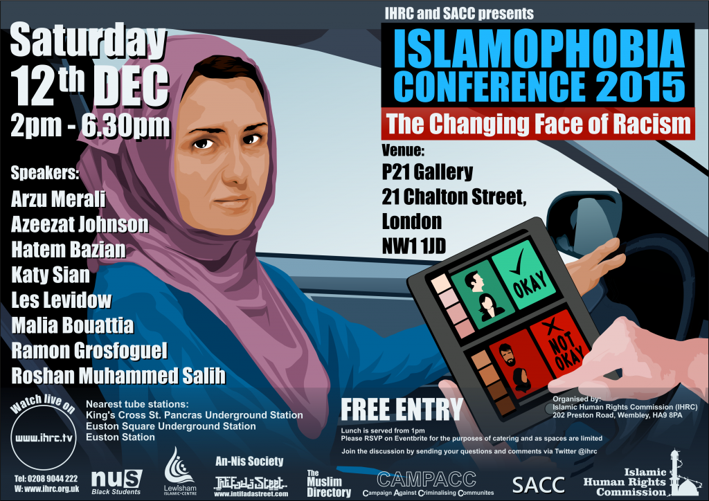Islamophobia Conference Poster