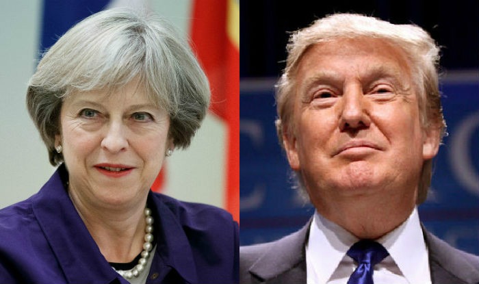 Theresa-May-Donald-Trump