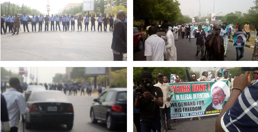 17dec12abuja-zakzaky-demo-montage