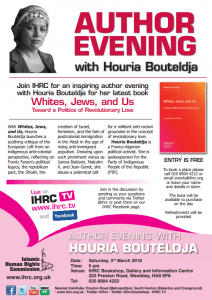 Houria_Author_Evening_Poster