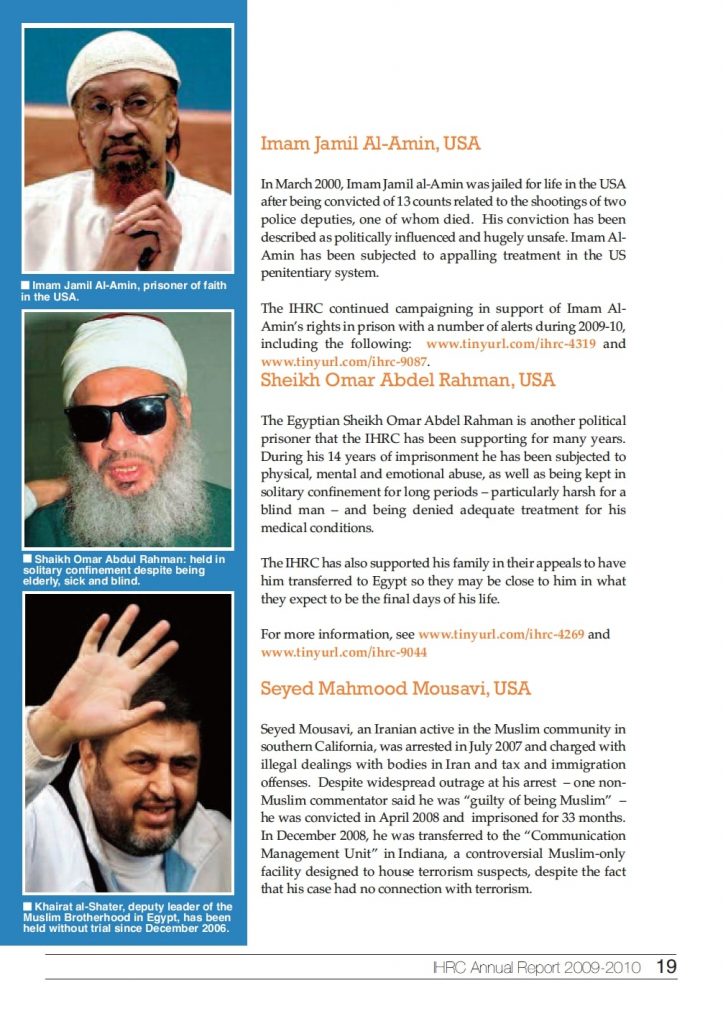 IHRC Annual Report 2009-2010