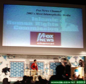 The Annual Islamophobia Awards 2003