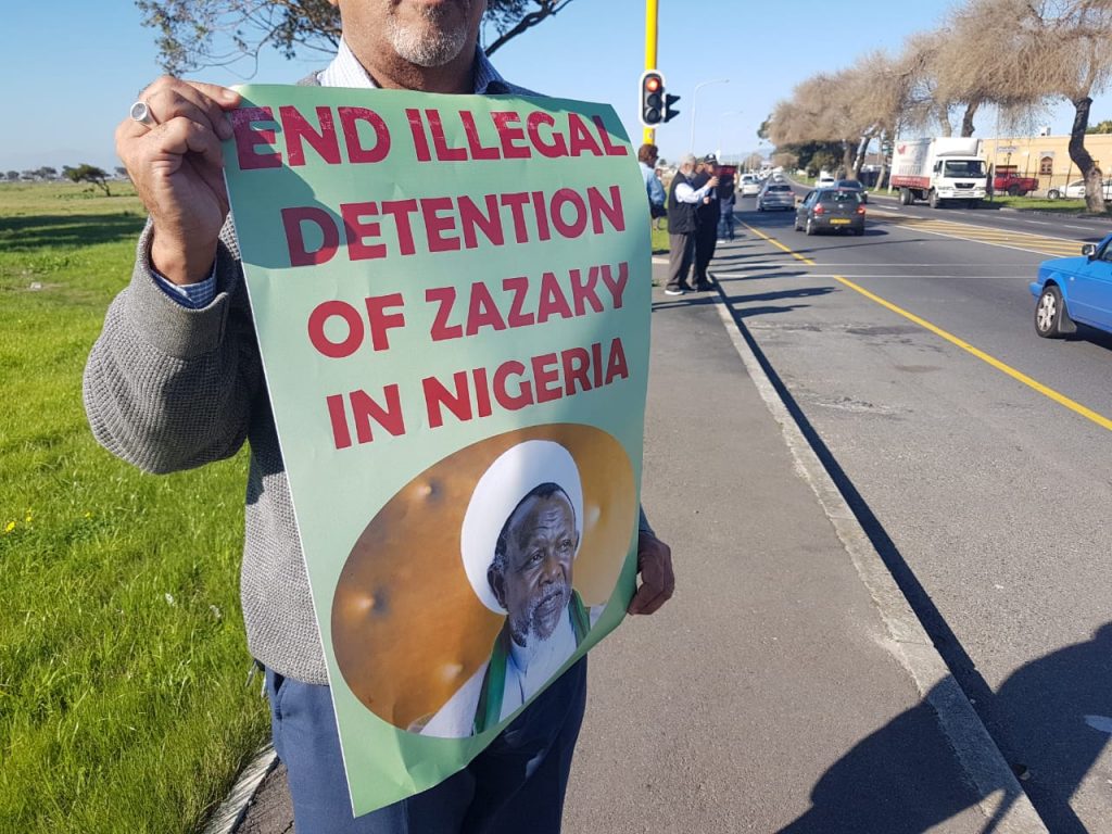 Event Report: Free Zakzaky protest in Cape Town, South Africa