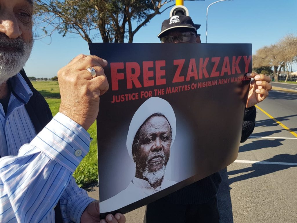 Event Report: Free Zakzaky protest in Cape Town, South Africa