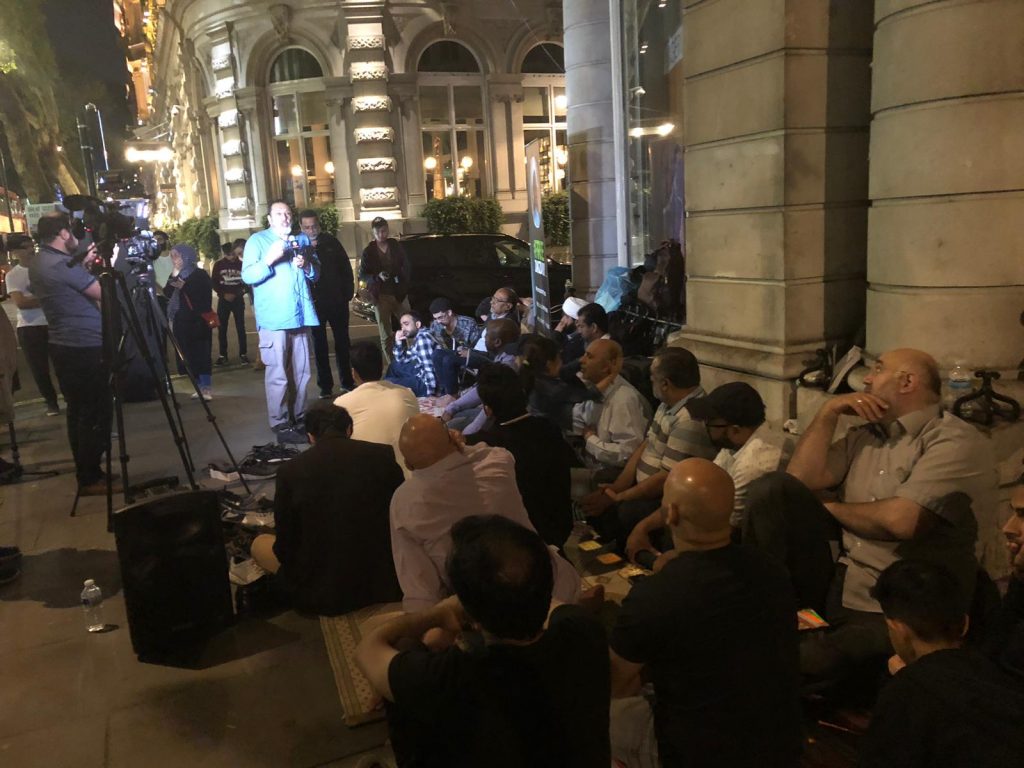 Event Report: Sit-in outside the Nigeria High Commission, London, UK