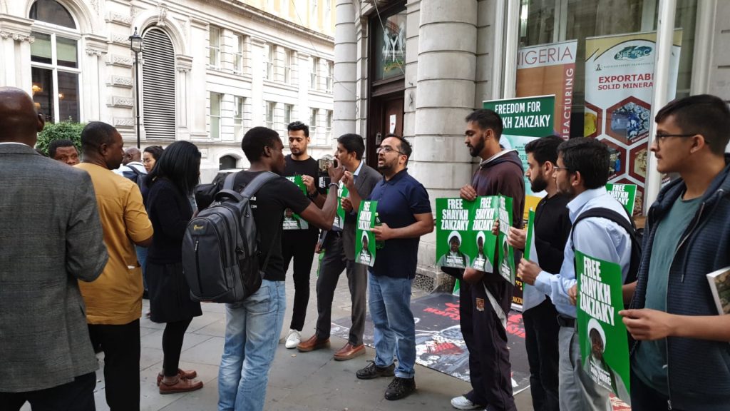 Event Report: Sit-in outside the Nigeria High Commission, London, UK