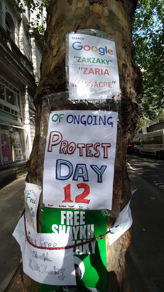 The world is demanding "Free Zakzaky"