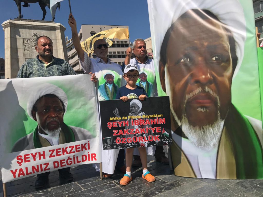 Event Report - Free Zakzaky demo in Ankara, Turkey
