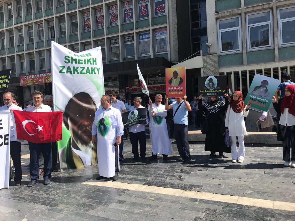 Event Report - Free Zakzaky demo in Ankara, Turkey