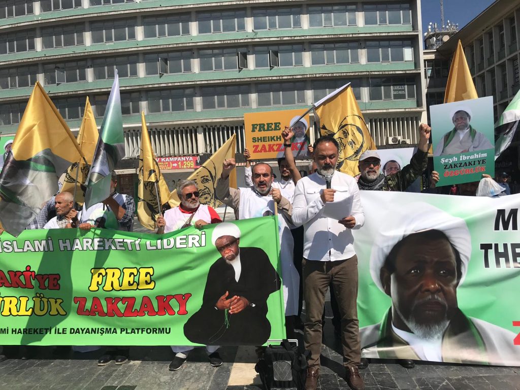 Event Report - Free Zakzaky demo in Ankara, Turkey
