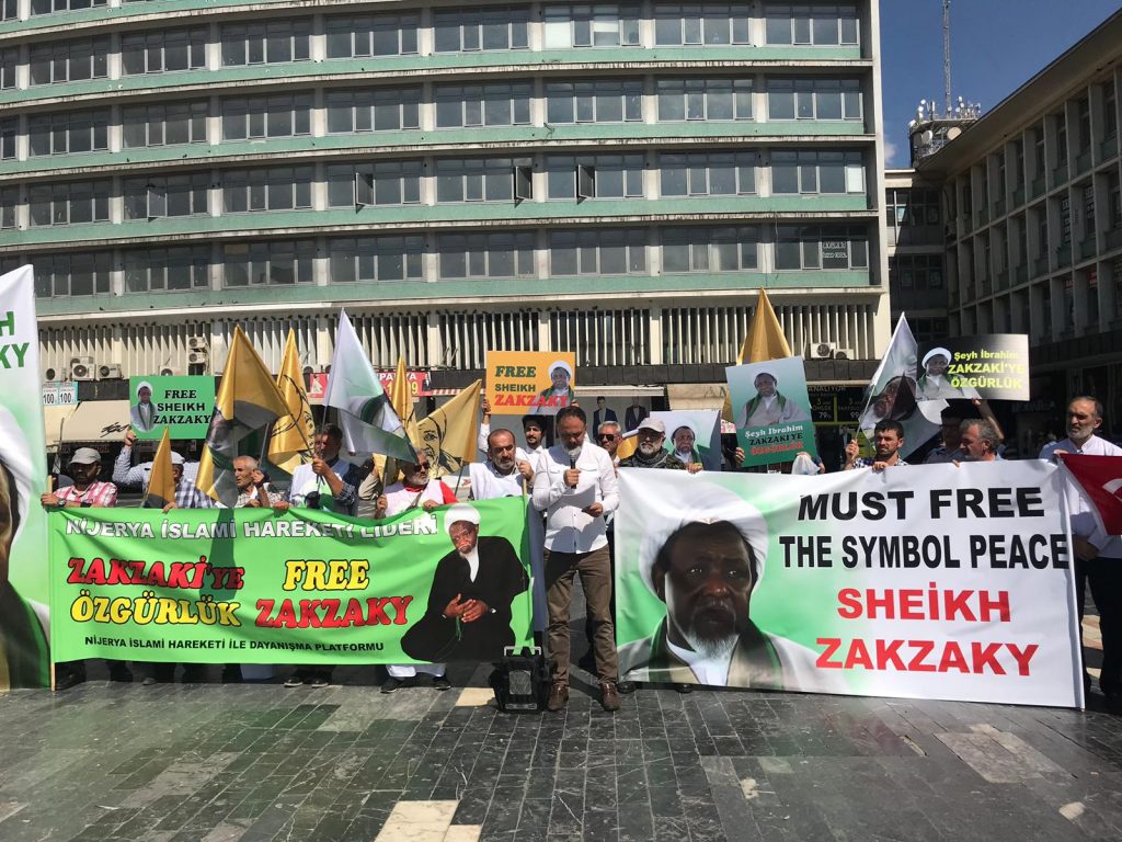 Event Report - Free Zakzaky demo in Ankara, Turkey
