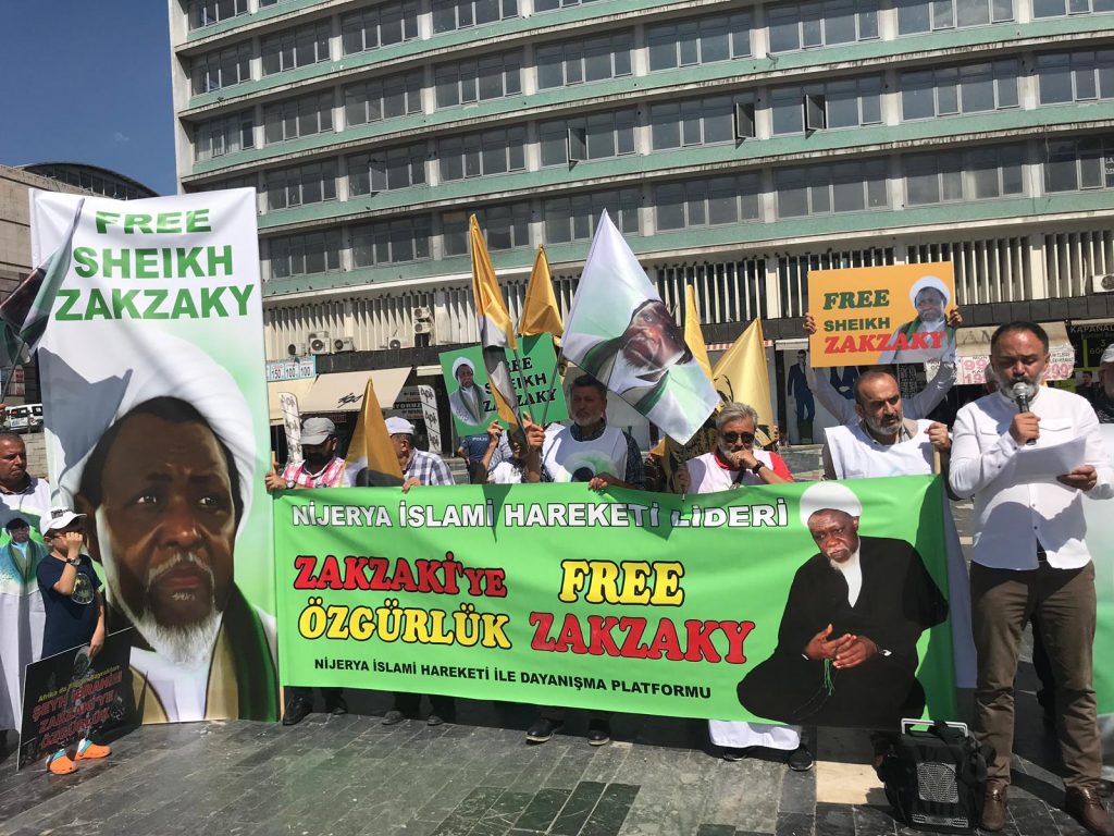 Event Report - Free Zakzaky demo in Ankara, Turkey