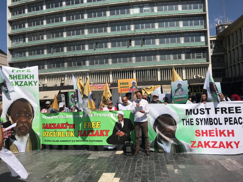 Event Report - Free Zakzaky demo in Ankara, Turkey