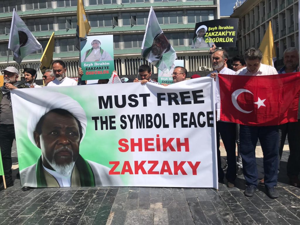 Event Report - Free Zakzaky demo in Ankara, Turkey