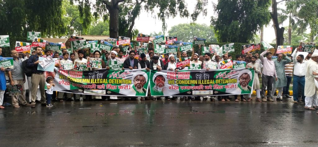 Event report: Free Zakzaky demo in New Delhi, India