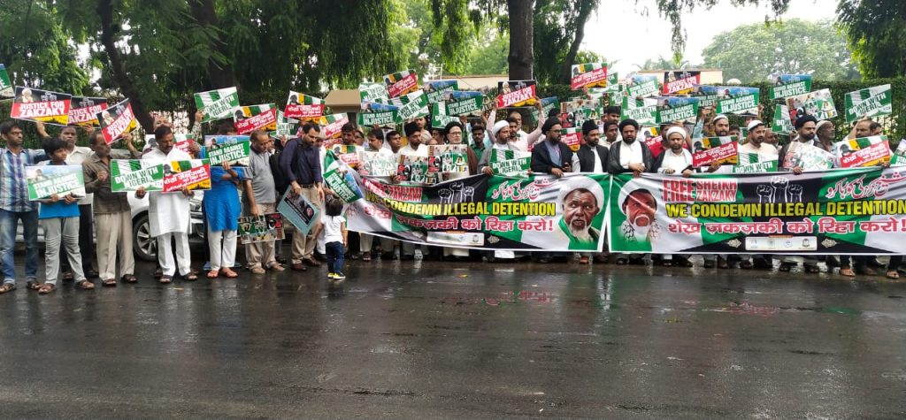 Event report: Free Zakzaky demo in New Delhi, India