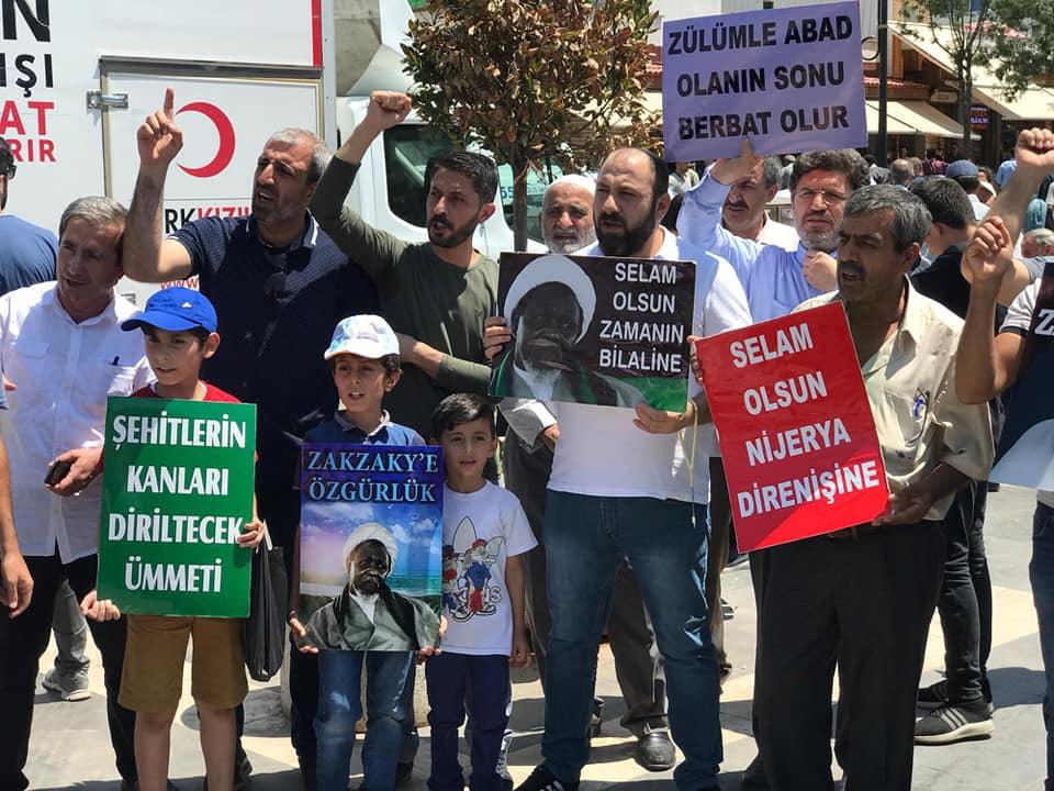 Event Report: Free Zakzaky demo - Diyarbakir, Turkey