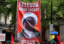 UK PROTEST: Life Threatening Medical Condition of Sheikh Zakzaky