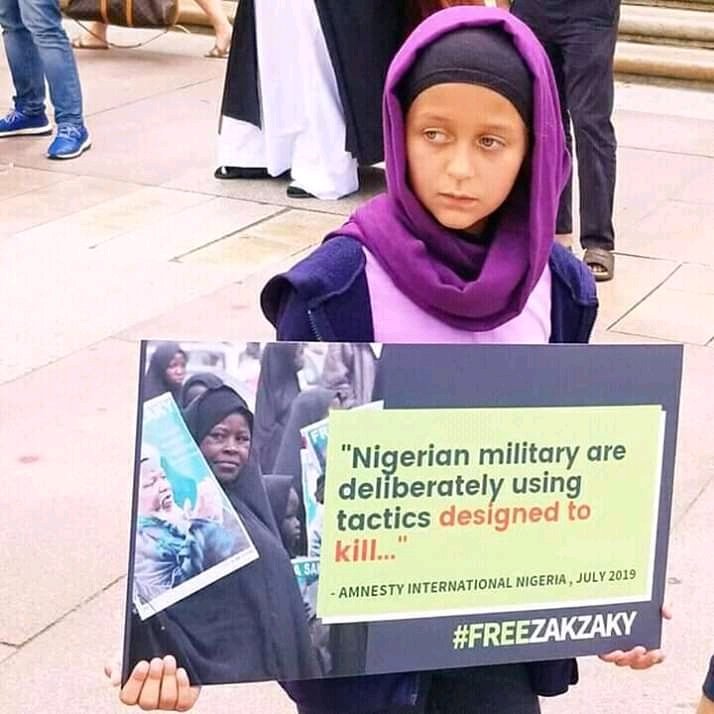 The world is demanding "Free Zakzaky"