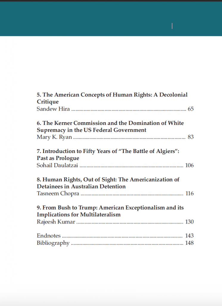 The New Colonialism: the American Model of Human Rights /eds. Arzu Merali and Faisal Bodi