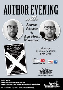 Author Evening with Aaron Winter & Aurelien Mondon - Reactionary Democracy
