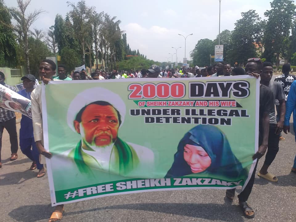  free zakzaky in abuja on thurs 3nd June 2021 