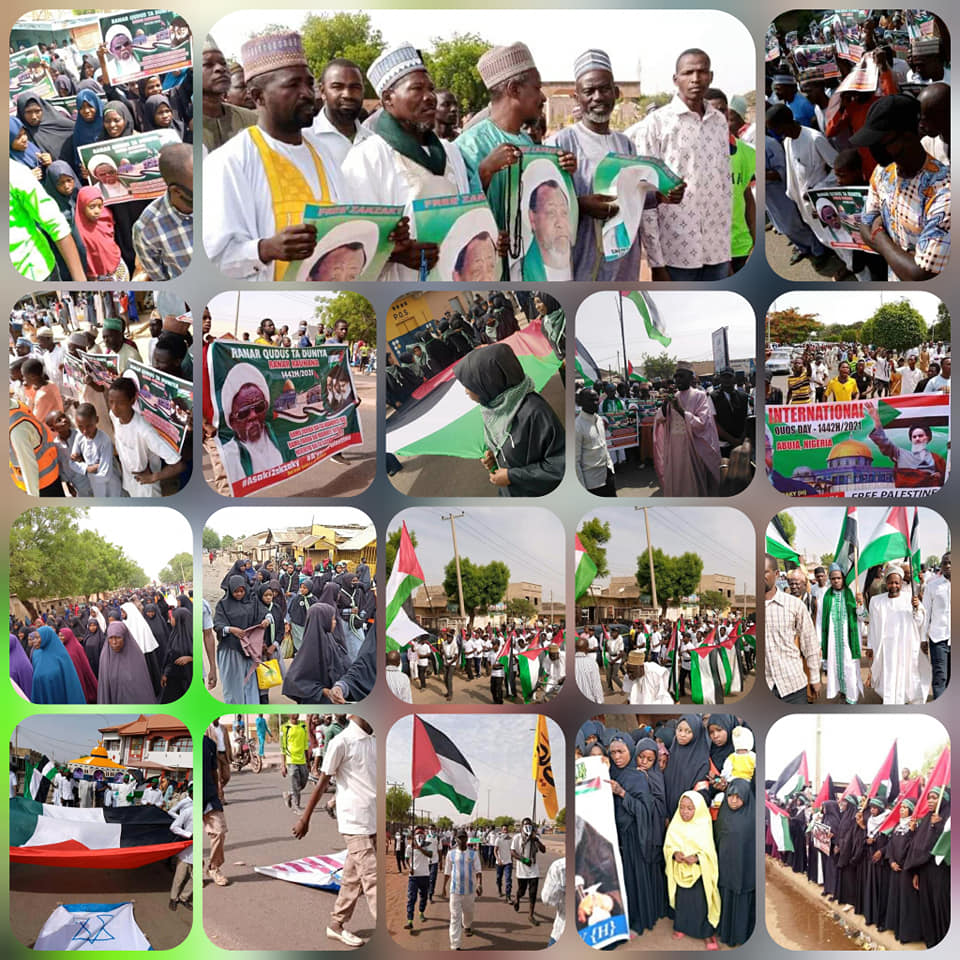  intl quds day in nigeria on fri 7th may 2021 