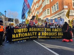 Event Report: National Demonstration Against the Nationality & Borders Bill