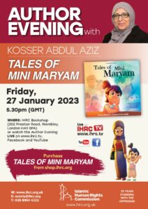 Author evening with Kosser Abdul Aziz: Tales of Mini Maryam