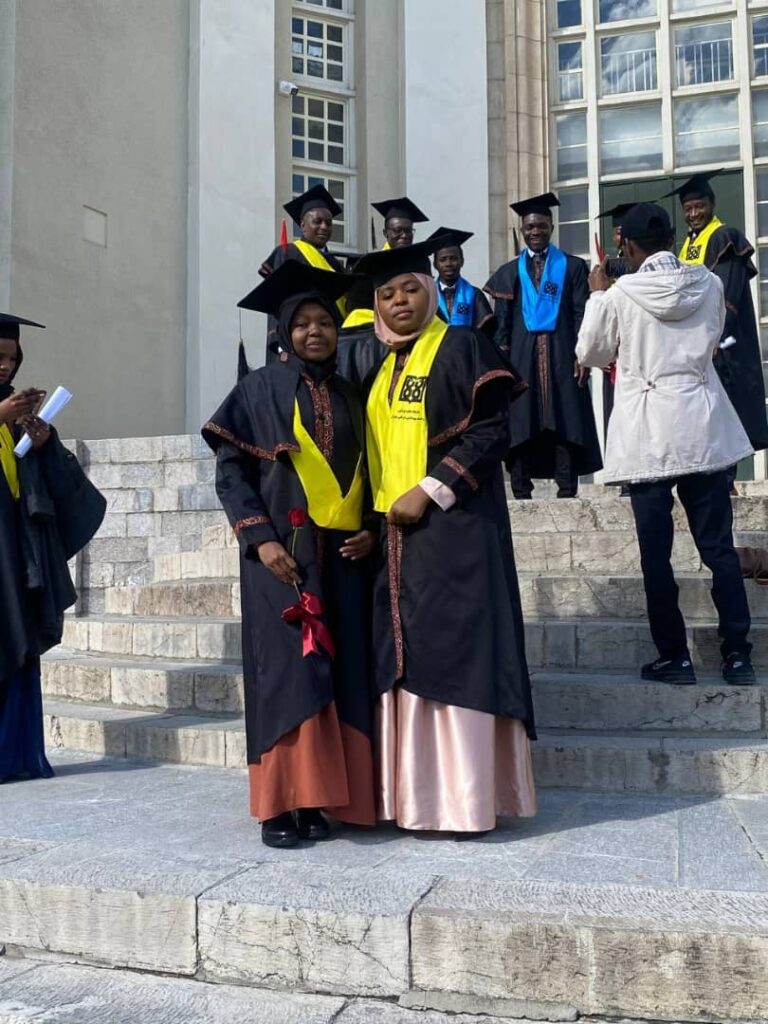 Nigerian students graduate with IHRC support
