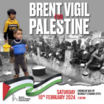 Brent Vigil for Palestine
