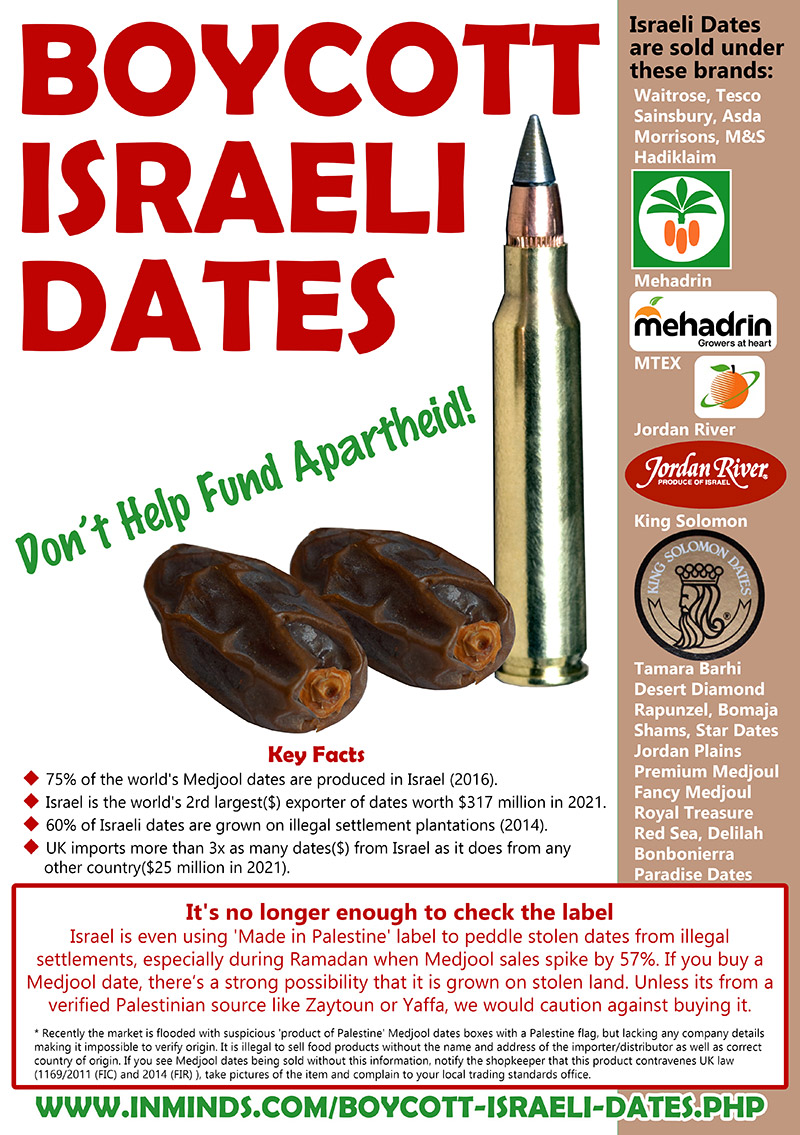 Alert - Keep pushing out our Boycott Leaflets
