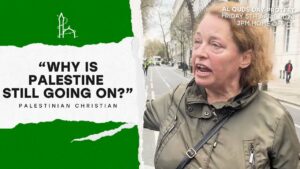 Powerful message from a Palestinian Christian