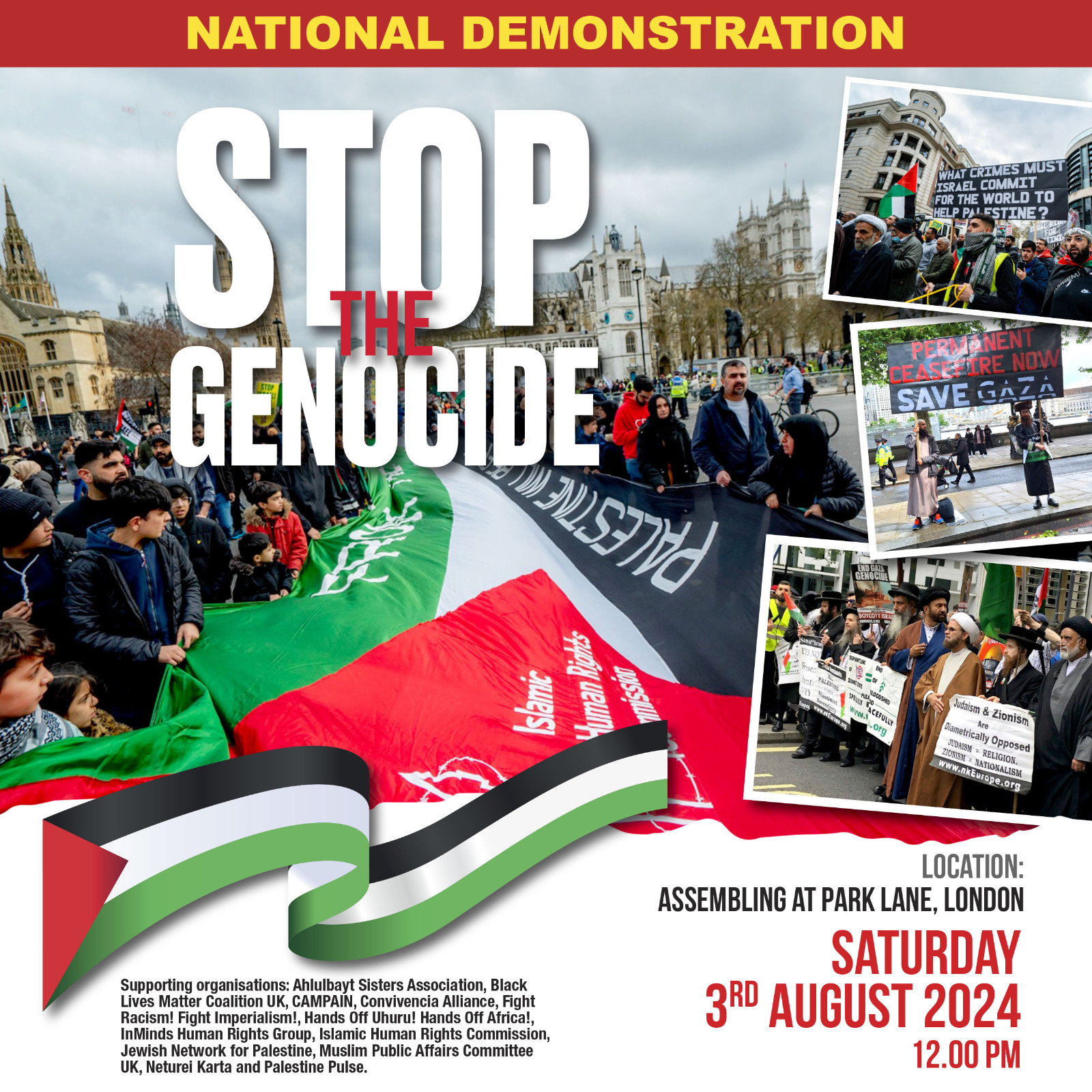 National Demonstration for Palestine