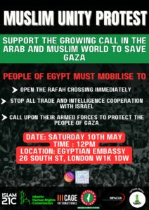 Muslim Unity Protest For Gaza