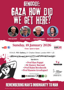 Genocide Memorial Day 2026, London: Genocide: How did we get here?