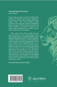 Towards Sacred Activism by Dawud Walid