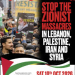 Demonstration: Stop the Zionist Massacres